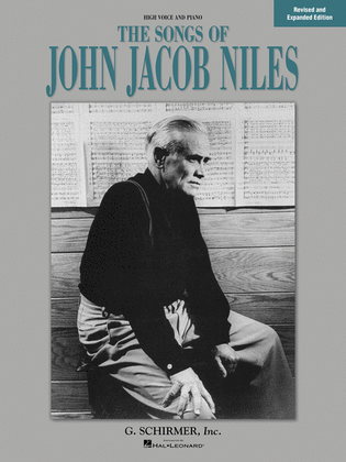 Book cover for Songs of John Jacob Niles – Revised and Expanded Edition
