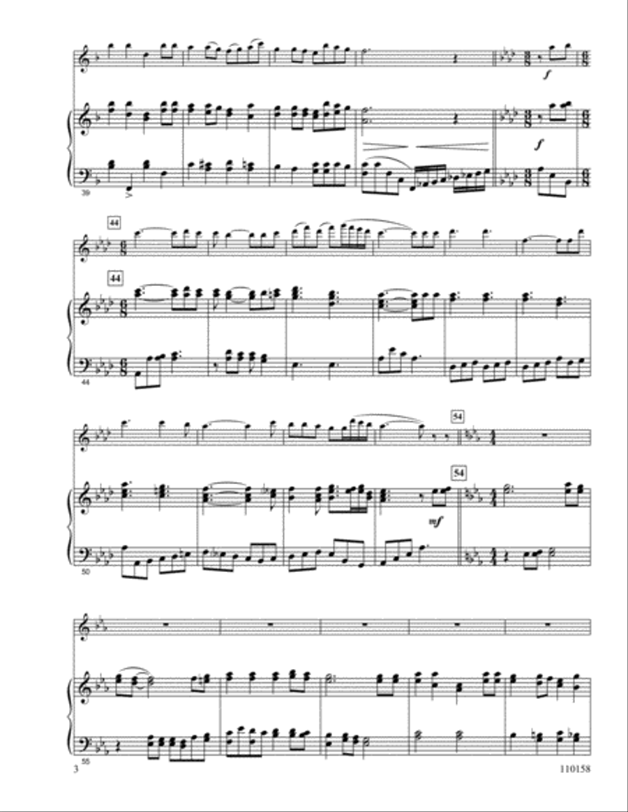 At The Cross Flute Solo scores gallery preview page 3