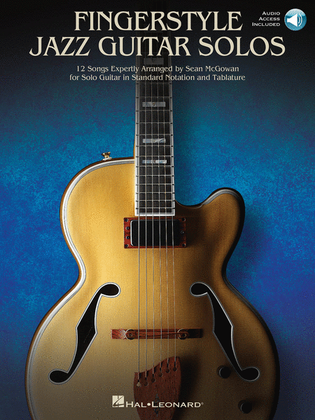 Book cover for Fingerstyle Jazz Guitar Solos