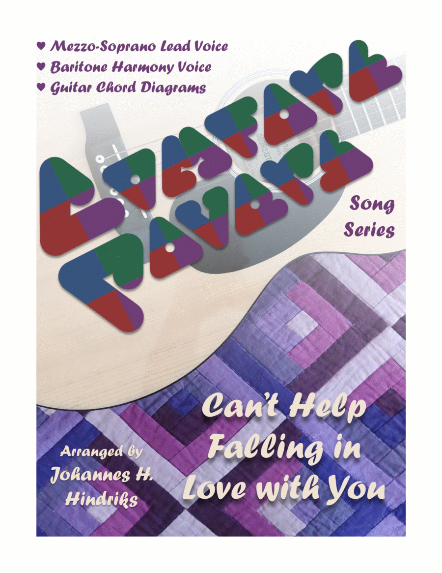 Can't Help Falling In Love Piano scores gallery preview page 1