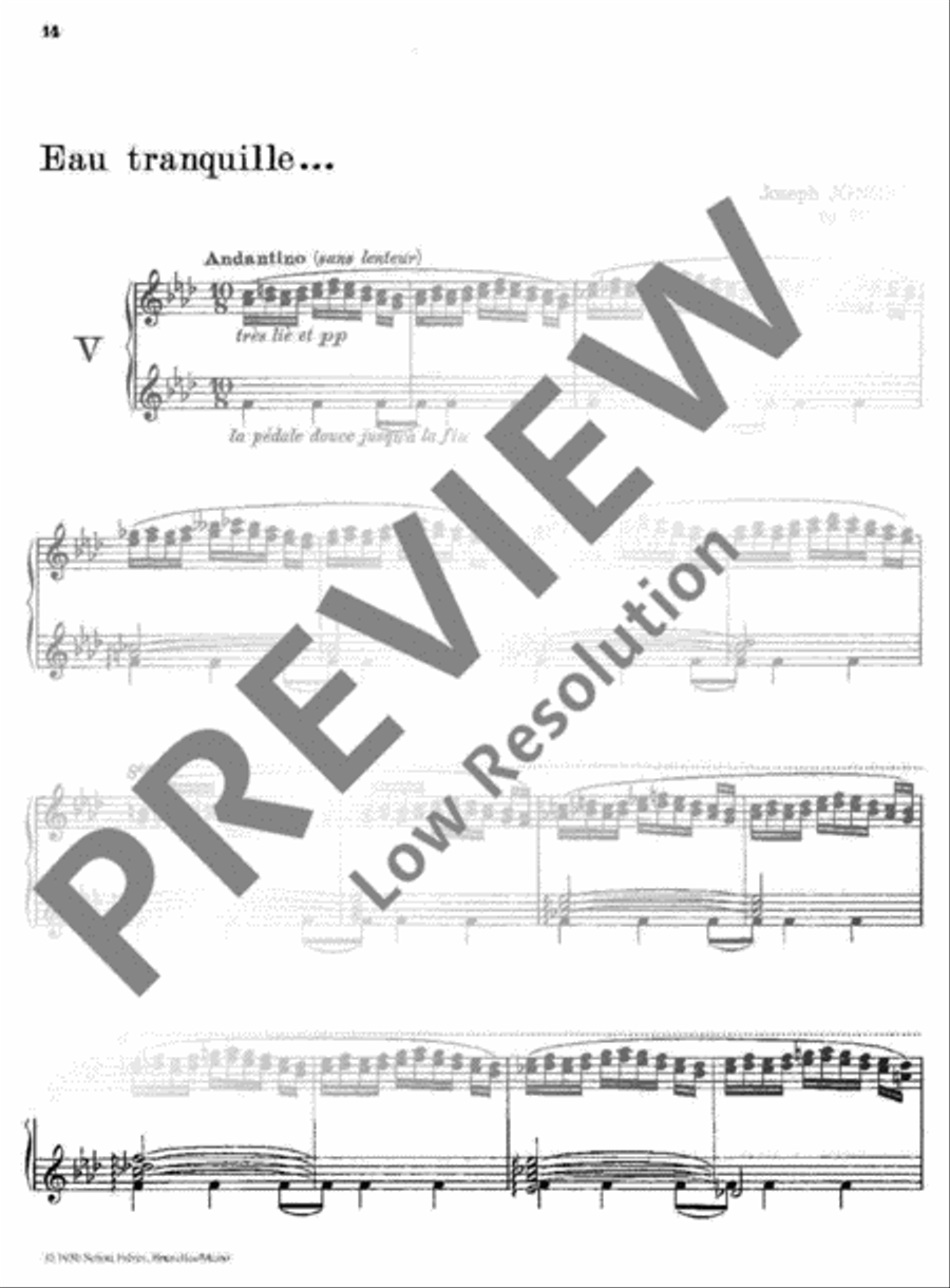 13 Préludes 13 Préludes Piano Solo scores gallery preview page 15