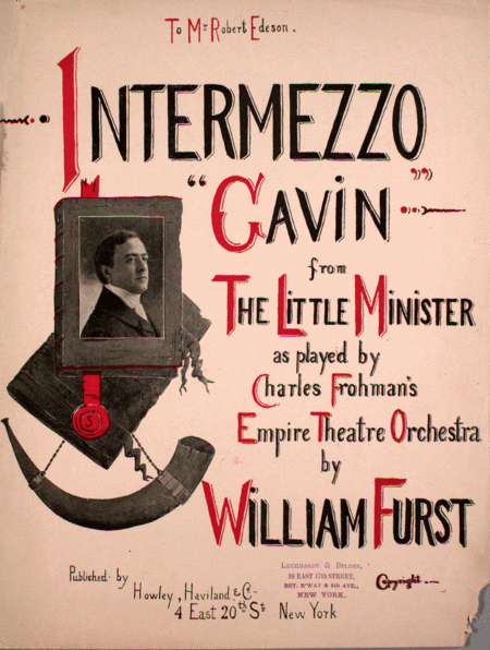 Intermezzo "Gavin" from The Little Minister