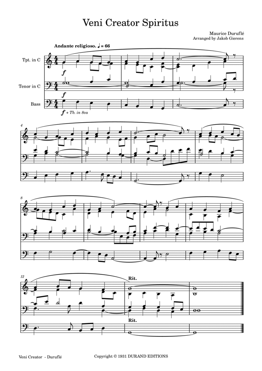 Prelude Adagio Et Choral Varie image number null