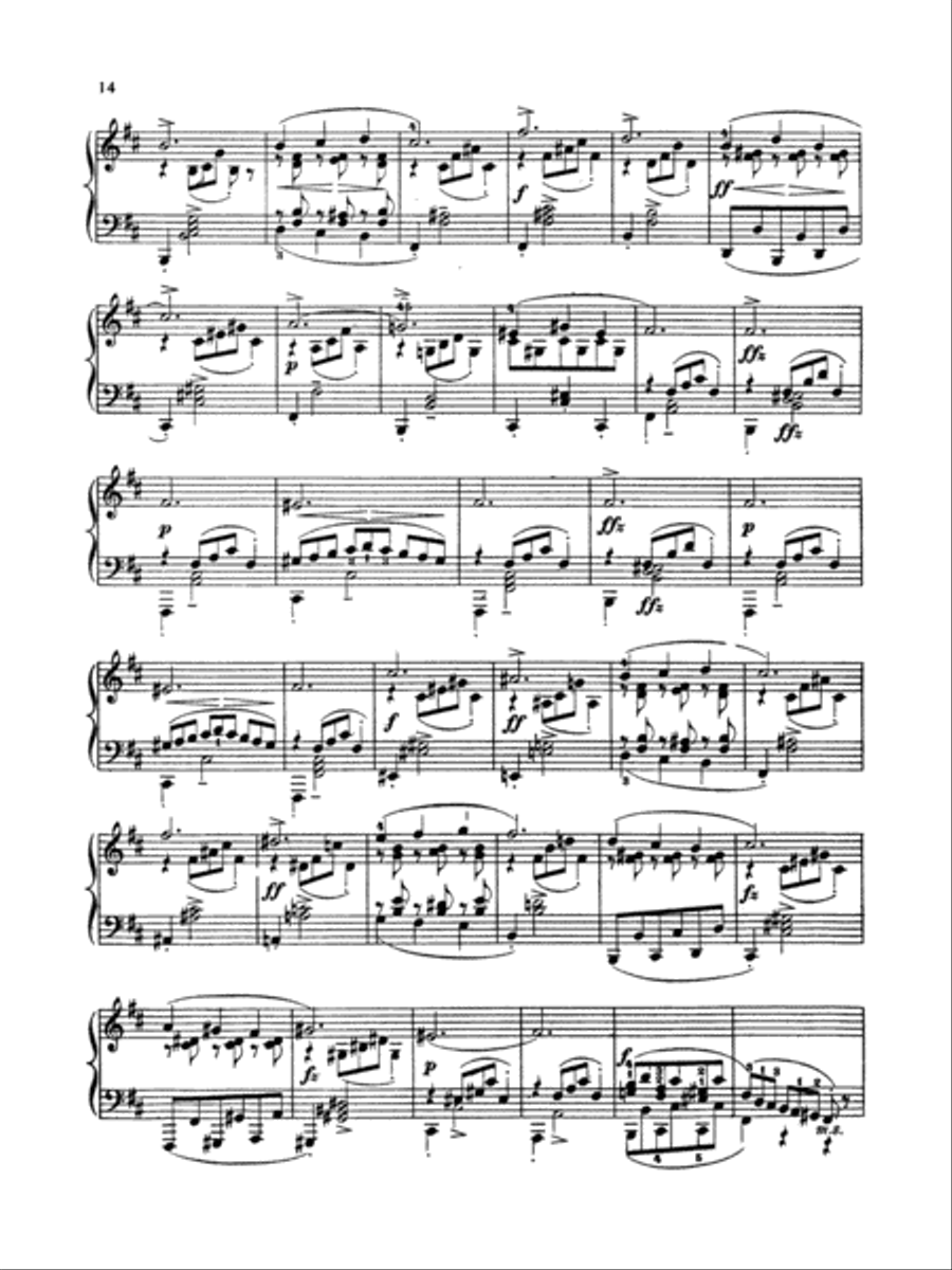 Schubert: Four Impromptus, Op. 90 (Ed. Giuseppe Buonamici) Piano Solo scores gallery preview page 4