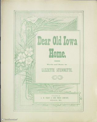 Book cover for Dear Old Iowa Home