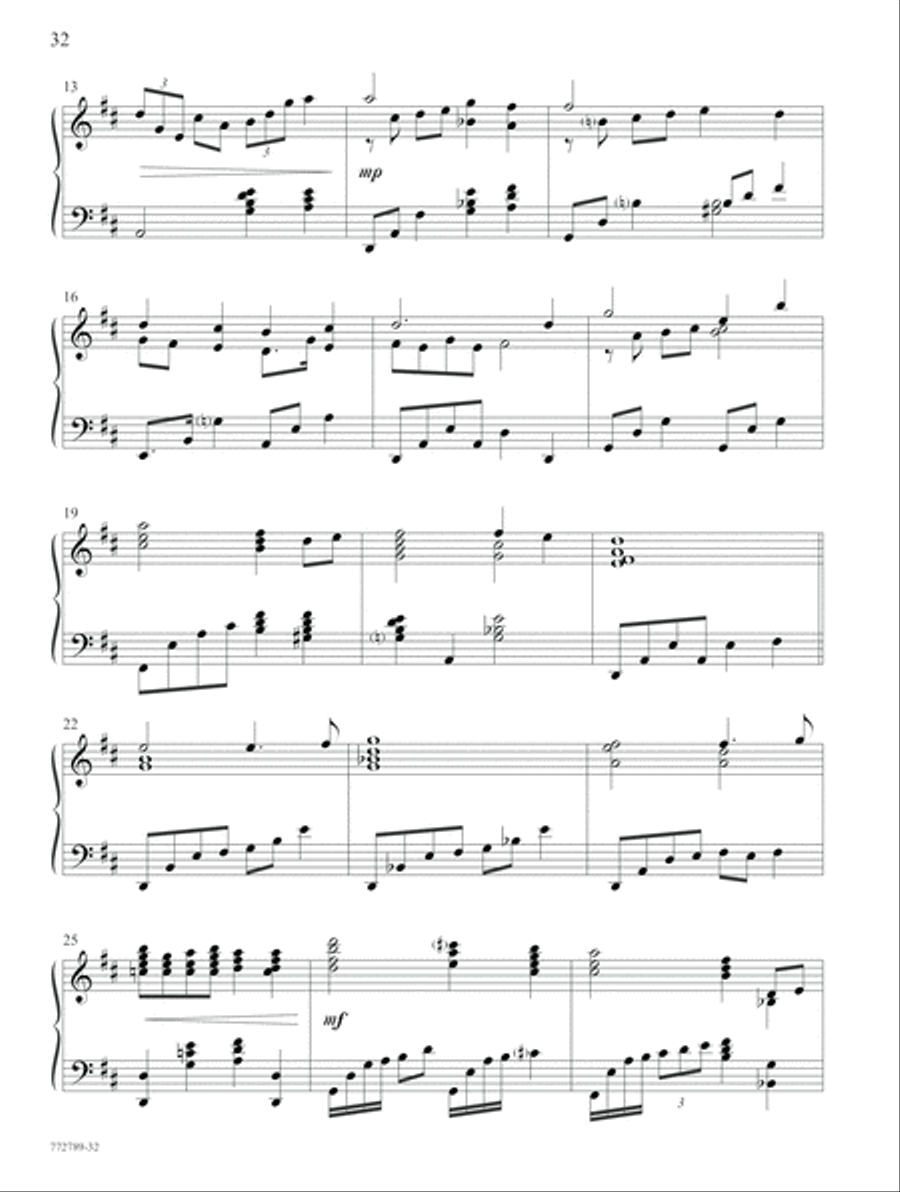 Playing the Psalms Playing the Psalms Piano Solo scores gallery preview page 17