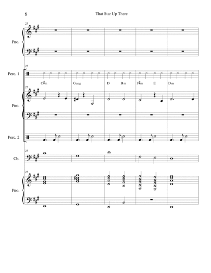 That Star Up There School and Community scores gallery preview page 6