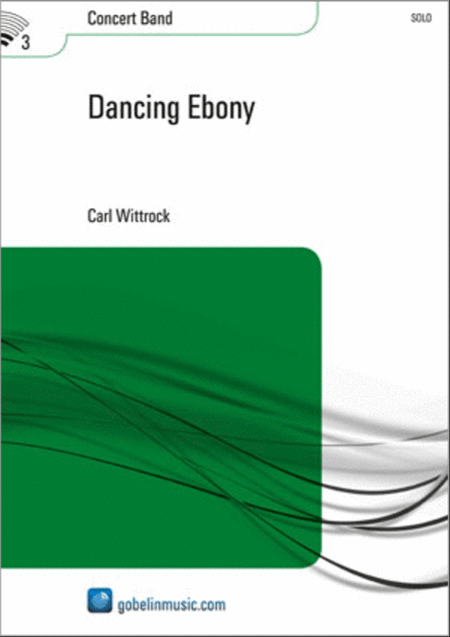 Dancing Ebony Concert Band scores gallery preview page 1