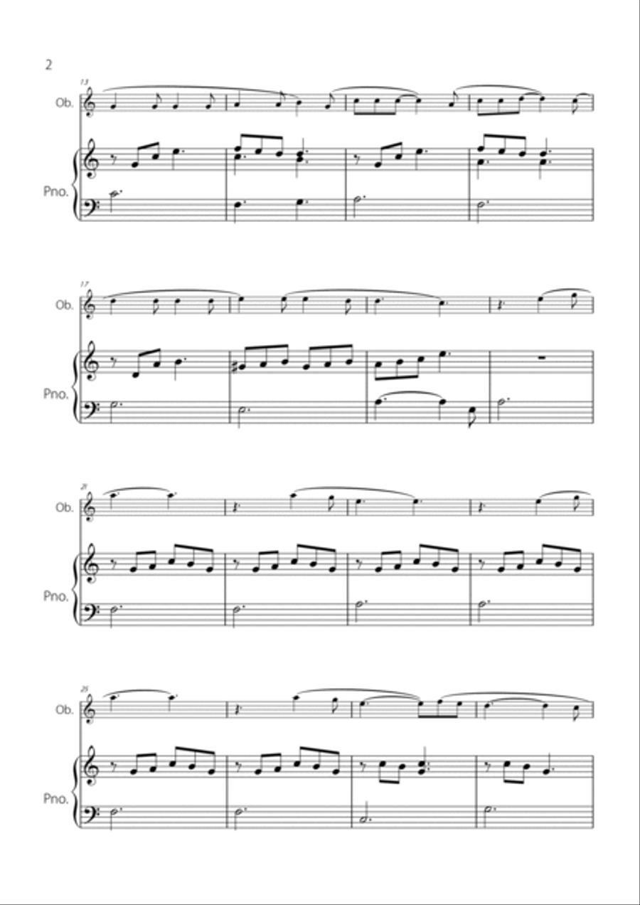 Hallelujah Piano scores gallery preview page 2