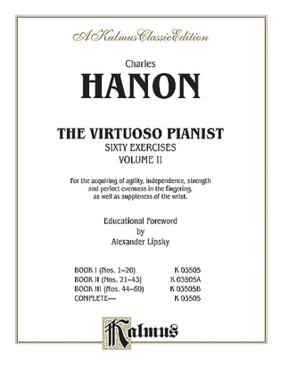 Book cover for The Virtuoso Pianist, Volume 2