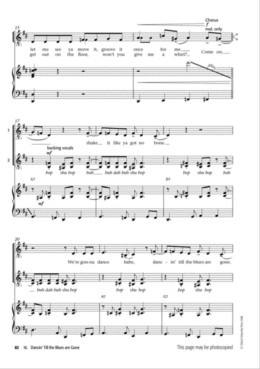 Popular Voiceworks 1 4-Part scores gallery preview page 25