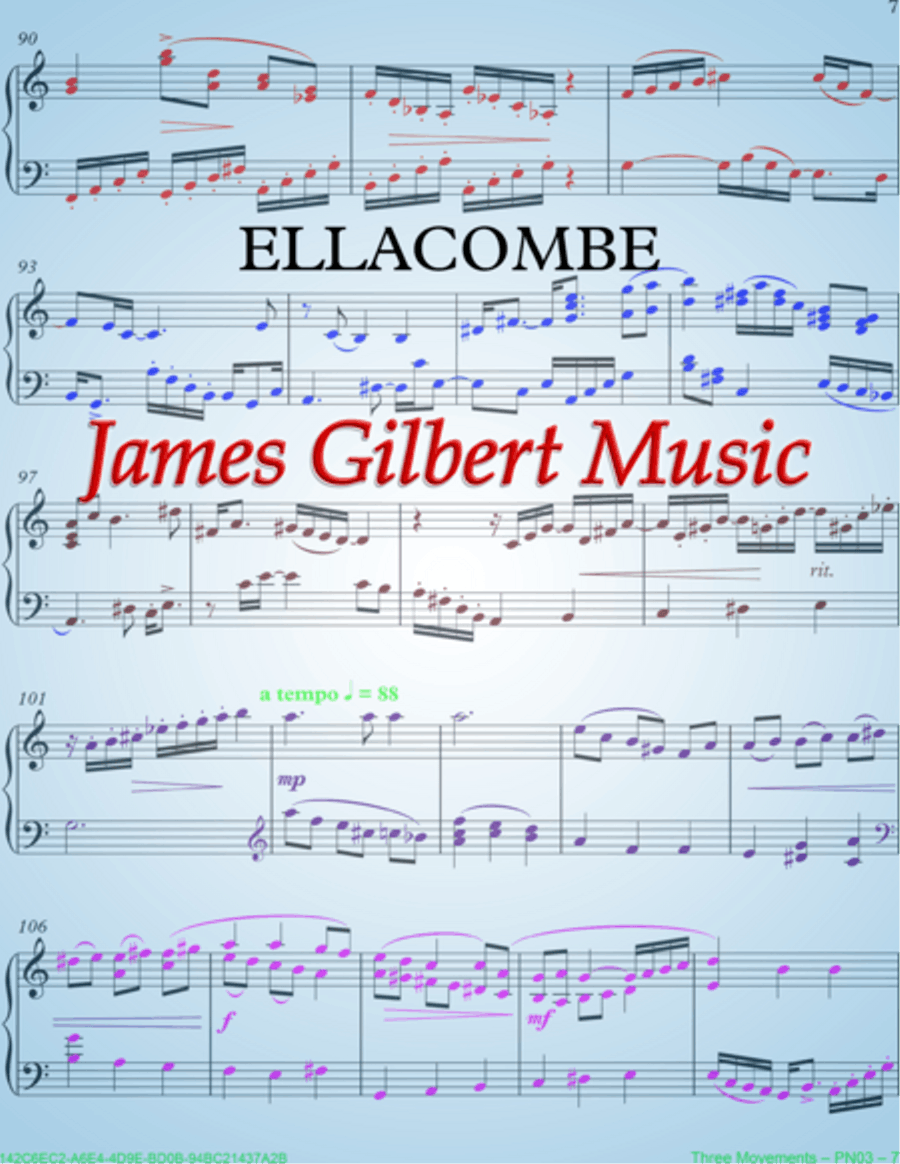 ELLACOMBE (Hail To The Lord's Anointed) Small Ensemble scores gallery preview page 1