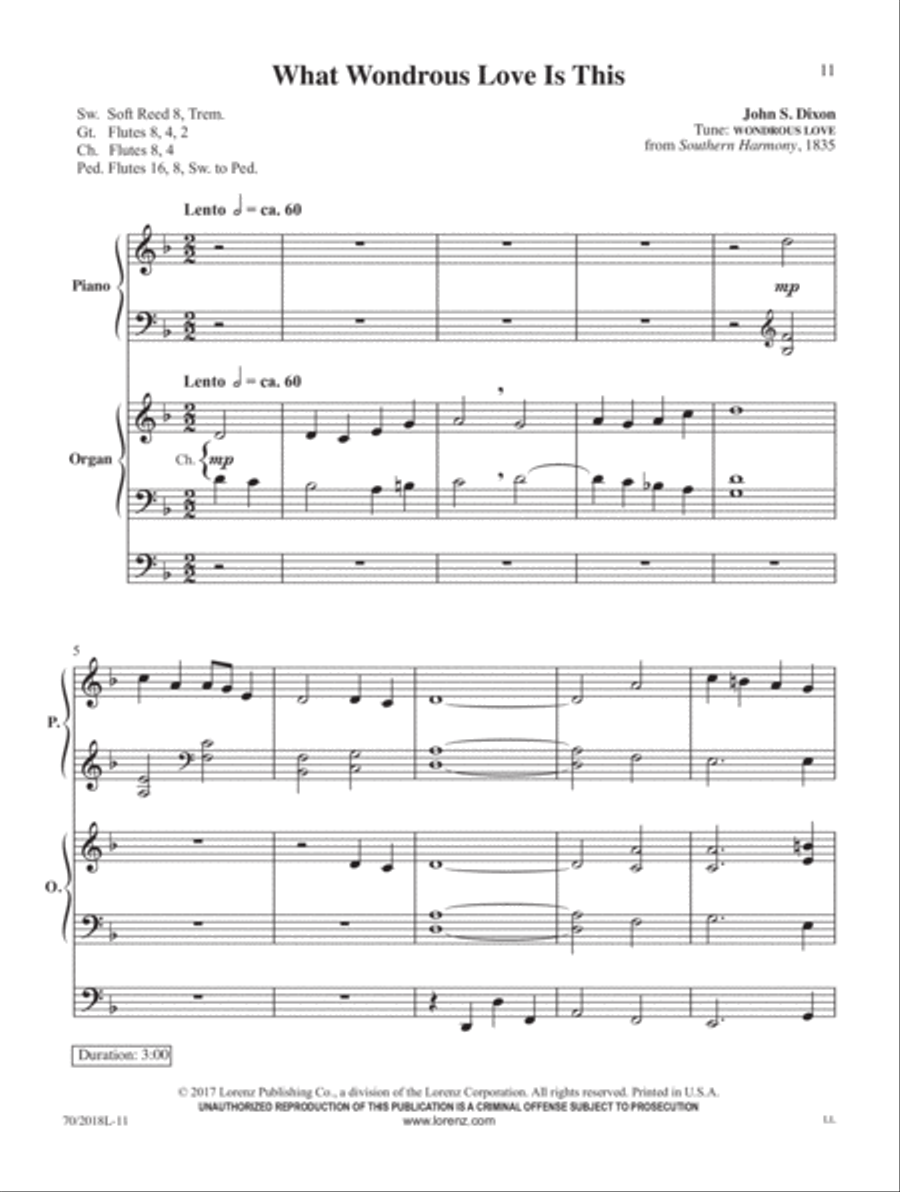 Holy Manna Holy Manna Organ scores gallery preview page 8