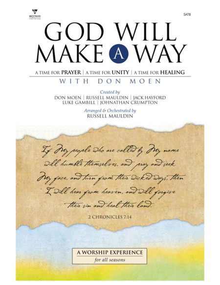 God Will Make a Way (Split-Track Accompaniment DVD) image number null