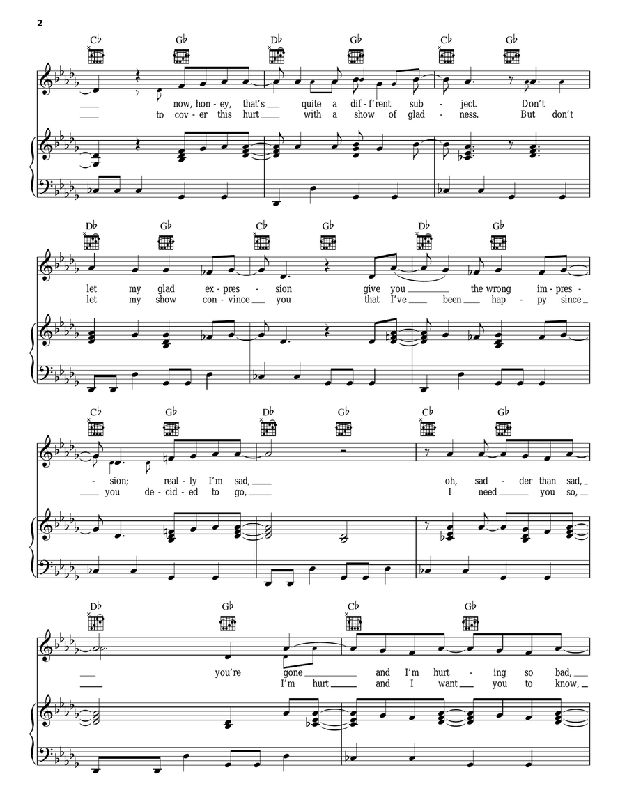 The Tears Of A Clown Acoustic Guitar scores gallery preview page 2