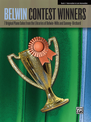 Book cover for Favorite Contest Winners -- Summy-Birchard & Belwin, Book 4
