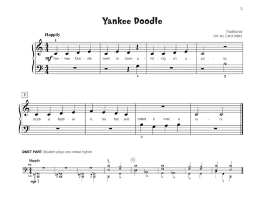 Famous & Fun Favorites, Book 1: 13 Appealing Piano Arrangements Piano Method scores gallery preview page 3