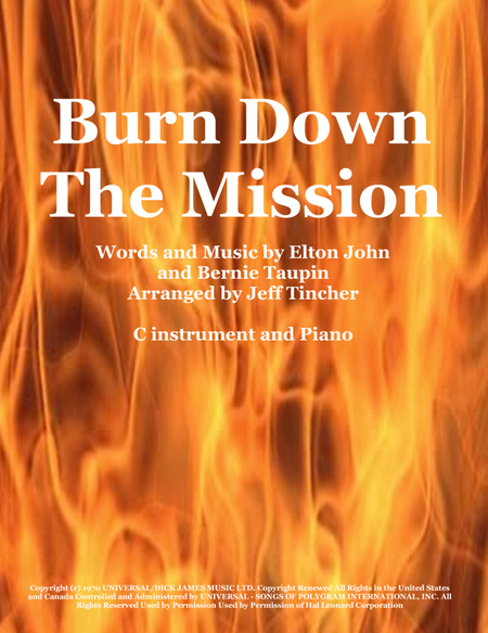Burn Down The Mission image number null