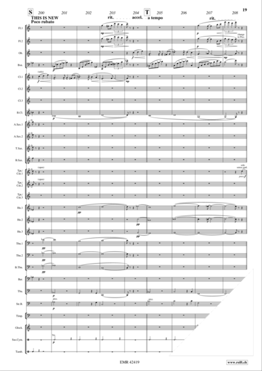 Lady In The Dark Concert Band scores gallery preview page 8