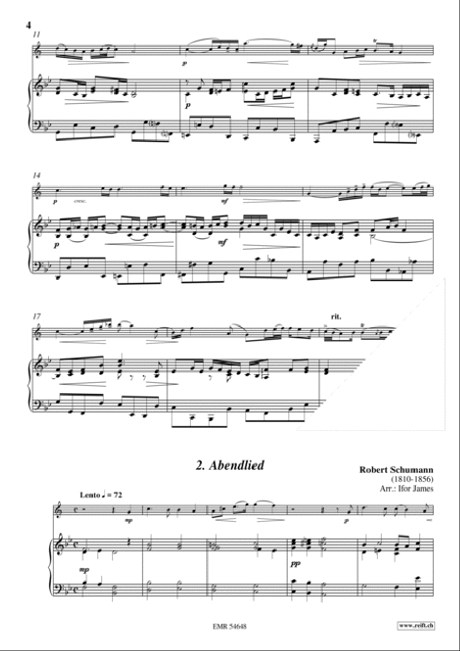 7 Pieces Clarinet Solo scores gallery preview page 4