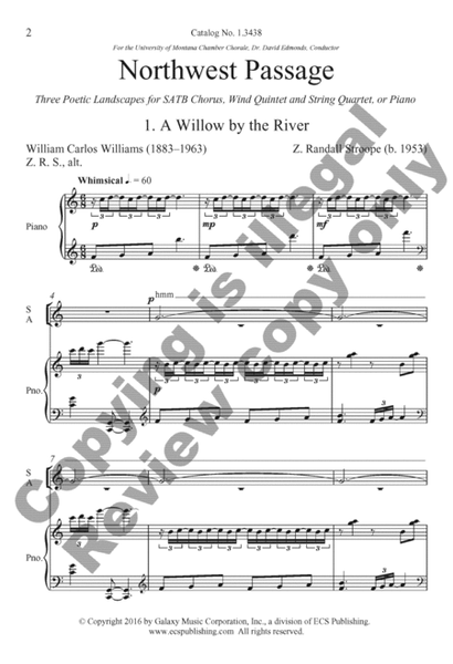 Northwest Passage (Piano/Choral Score) image number null