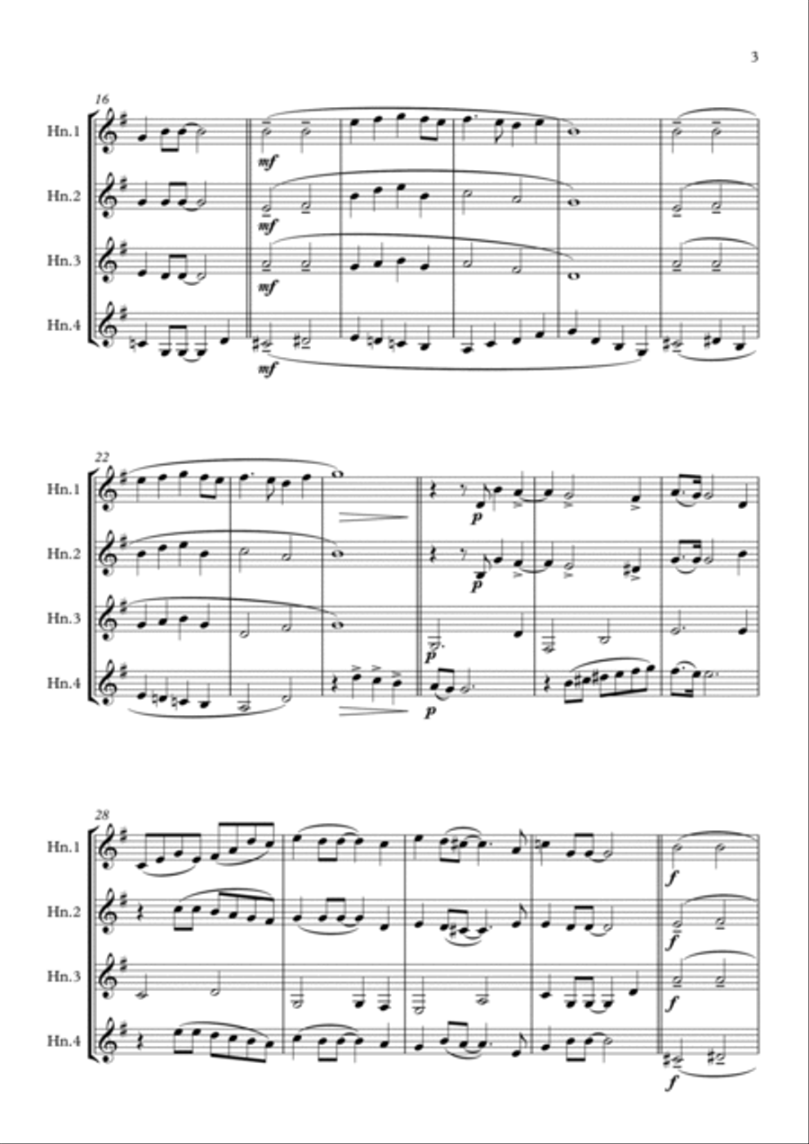 Yesterday Brass Quartet scores gallery preview page 4