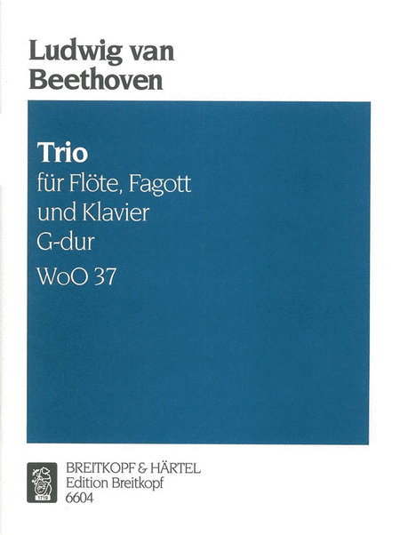 Trio G-dur WoO 37