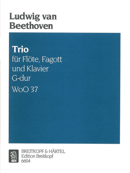 Trio in G major WoO 37