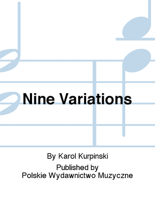 Book cover for Nine Variations