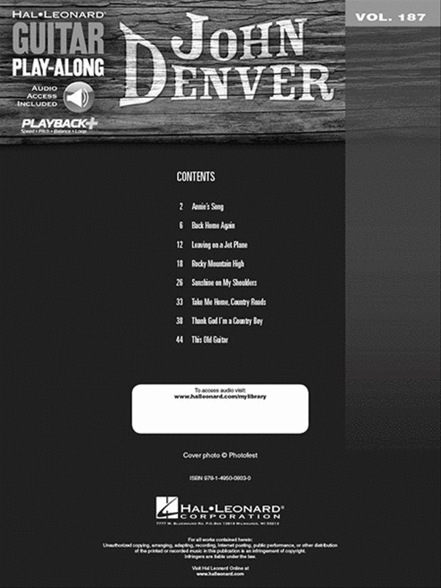 John Denver John Denver Acoustic Guitar scores gallery preview page 2