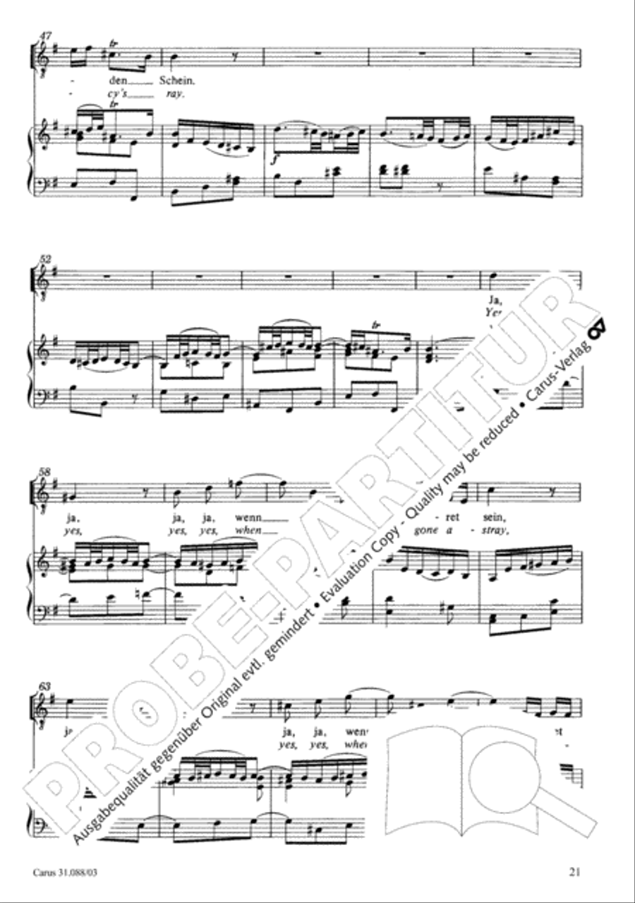 See now, as fishermen I will send you (Siehe, ich will viel Fischer aussenden) 4-Part scores gallery preview page 22