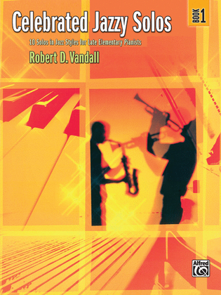 Book cover for Celebrated Jazzy Solos, Book 1