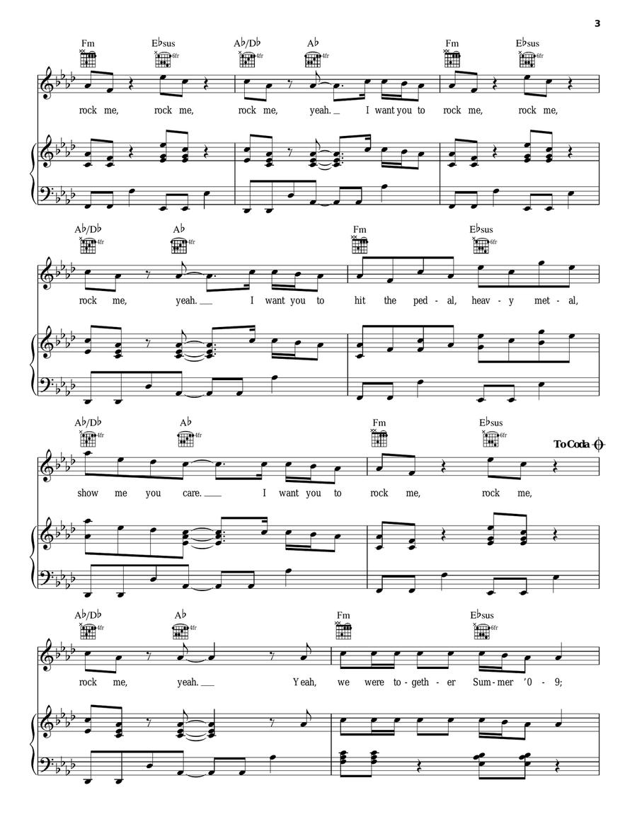 Rock Me Rock Me Acoustic Guitar scores gallery preview page 3