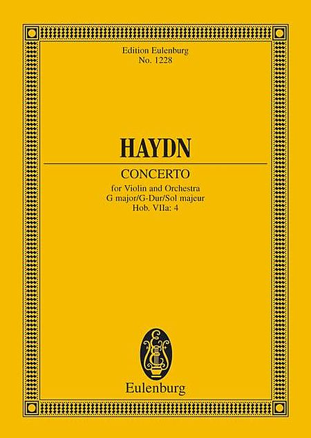 Violin Concerto 2 in G Major, Hob. 7a:4
