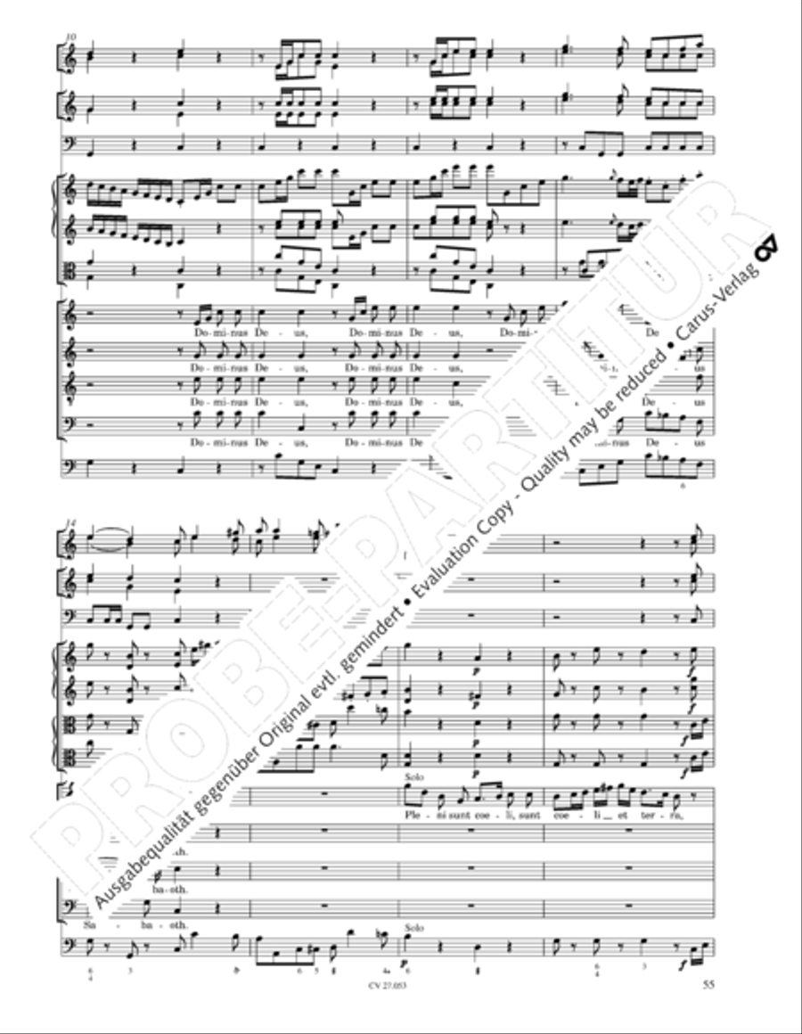 Creation Mass in A-major after Joseph Haydn (Schopfungsmesse in A nach Joseph Haydn) 4-Part scores gallery preview page 56