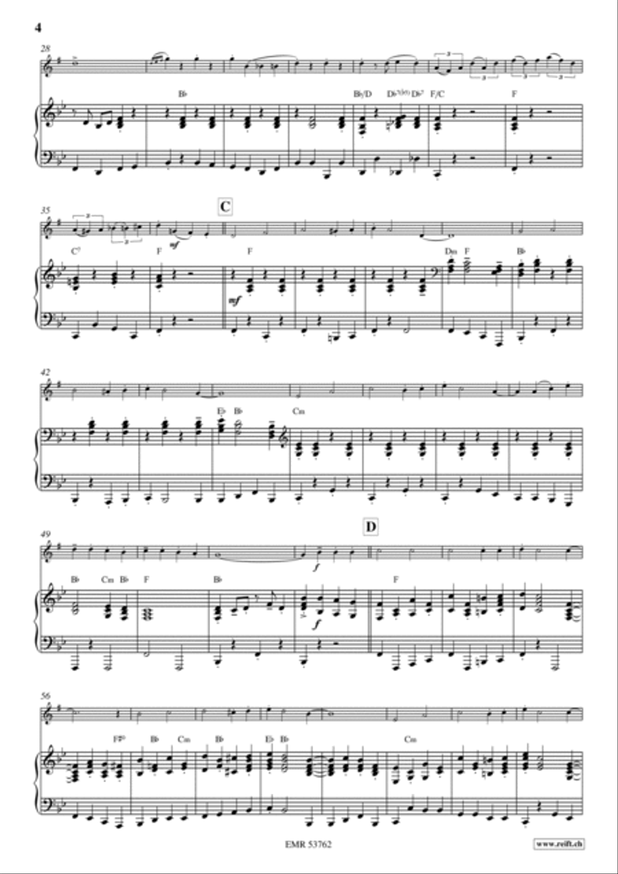 Hessen March Hessen March Baritone Saxophone scores gallery preview page 5