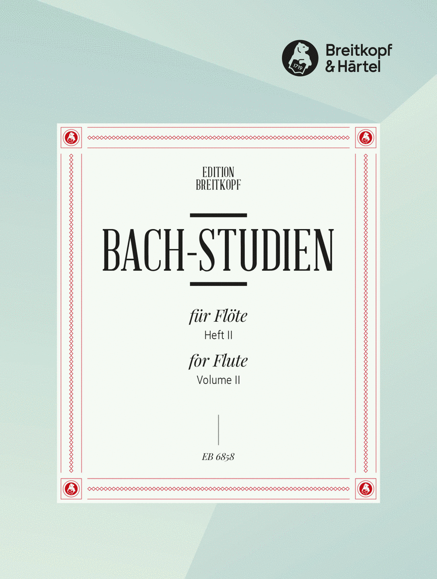 Bach Studies for Flute Flute Solo scores gallery preview page 1