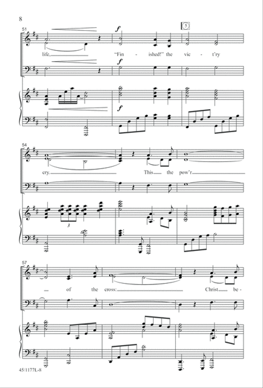 5 Getty Anthems for about 10 Singers 4-Part scores gallery preview page 9