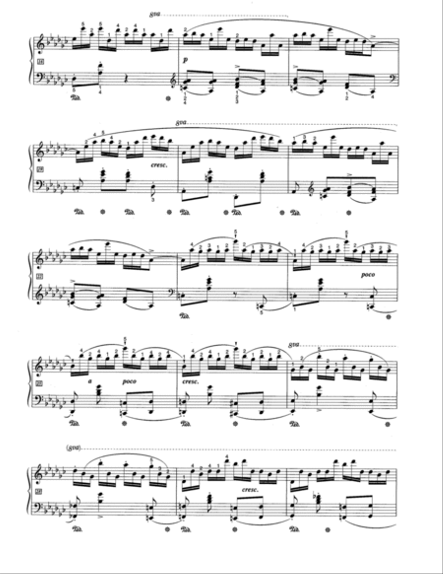 Chopin- Etude Op 10 No 5 in G flat major( Piano Solo) Chopin- Etude Op 10 No 5 in G flat major( Piano Solo) Piano Method scores gallery preview page 3