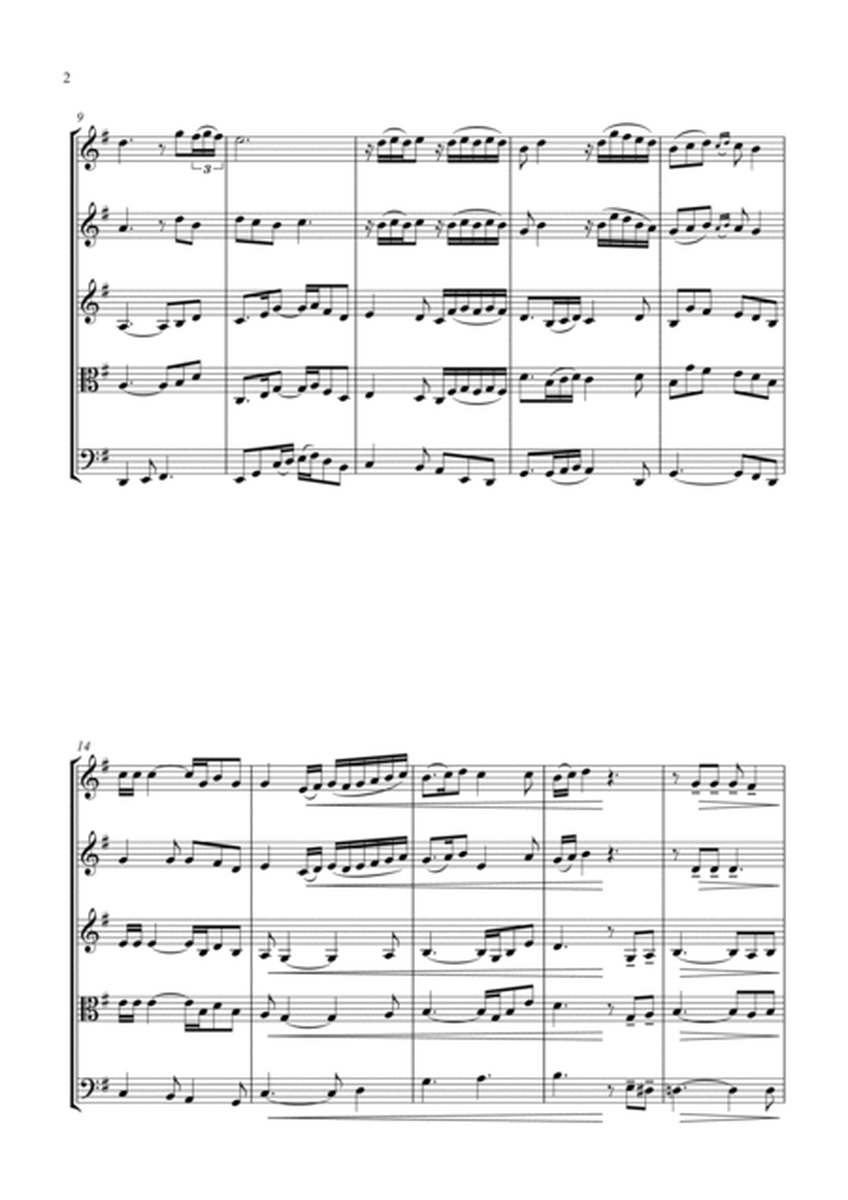 Shenandoah - for String Quartet image number null
