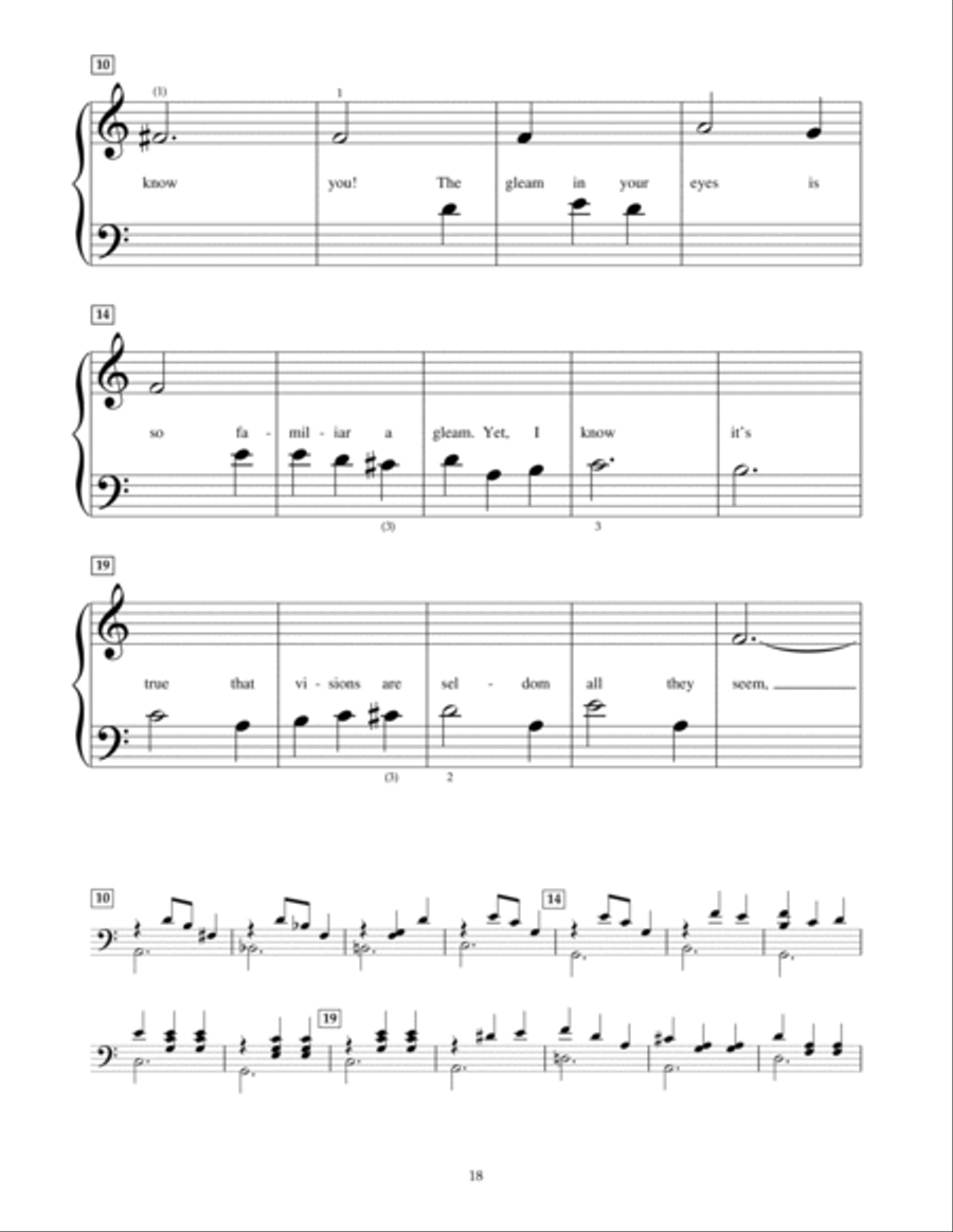 Once Upon A Dream (from Sleeping Beauty) Piano scores gallery preview page 2