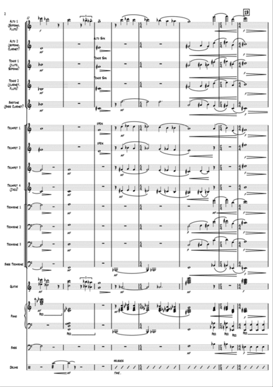 September 11th Jazz Ensemble scores gallery preview page 2