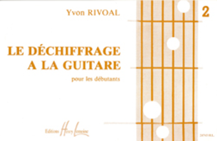 Book cover for Dechiffrage a la guitare - Volume 2