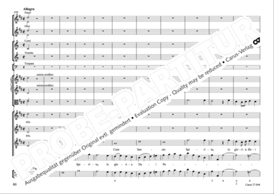 Messa per il Santissimo Natale 4-Part scores gallery preview page 71