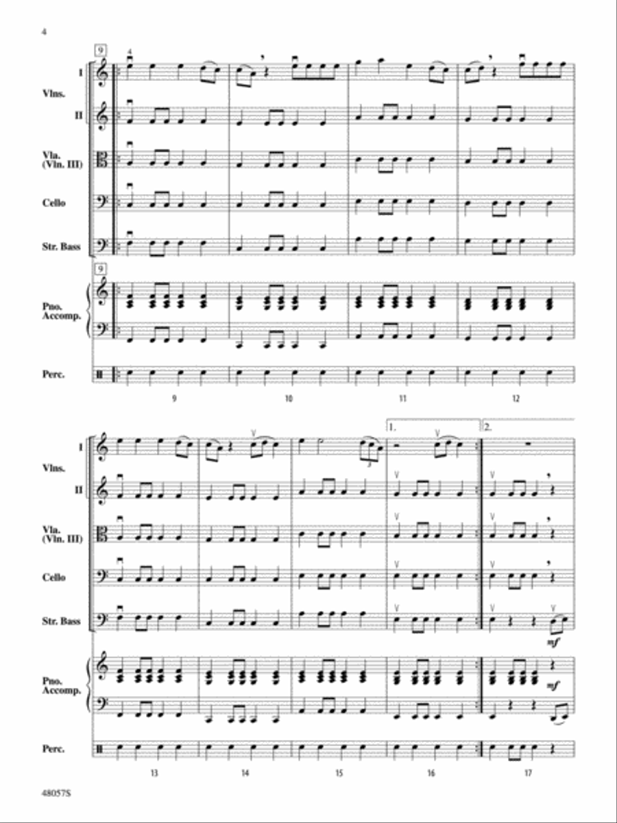 High Hopes: Score String Orchestra scores gallery preview page 4