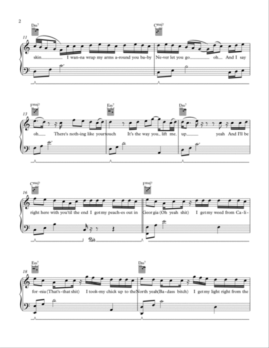Peaches Voice scores gallery preview page 2