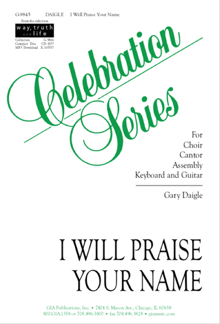 I Will Praise Your Name 2-Part scores gallery preview page 1