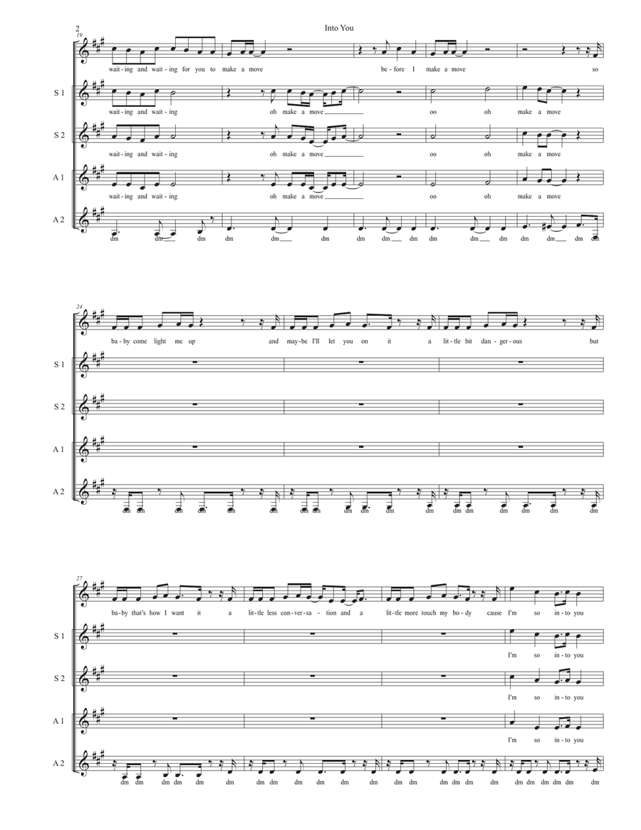 Into You Into You SSAA scores gallery preview page 2