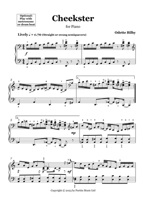 Cheekster (Piano/Electric Piano Solo)