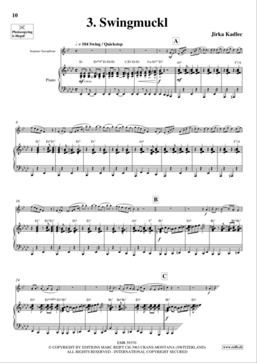 My Soprano Saxophone Collection Volume 9 Soprano Saxophone scores gallery preview page 7